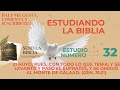 La Biblia ESTUDIO No 32 Huyó Pues Con Todo Lo Que Tenía Y Se Levantó Y Pasó El Eufrates