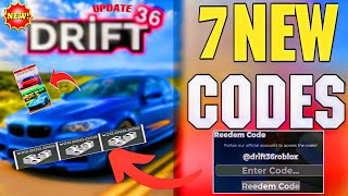 ⚠️Update!💥CODES⚠️ DRIFT 36 ROBLOX CODES MAY 2026- CODES FOR DRIFT 36- CODE DRIFT 36