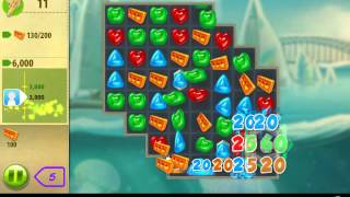 Gummy Drop! - Gameplay Walkthrough - Sydney - Level 5 (iOS, Android) screenshot 5
