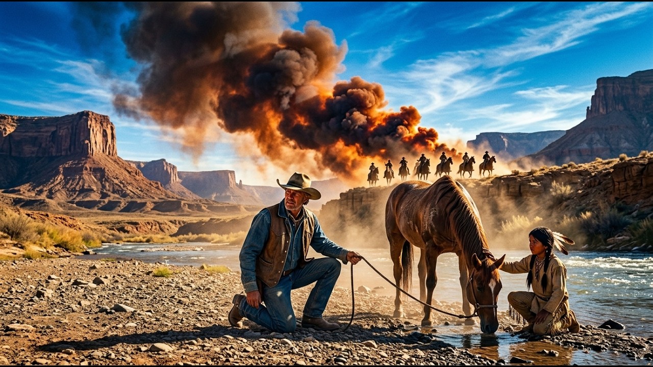 Он помог мальчику из племени апачей вытащить лошадь из реки — к наступлению ночи неподалеку подня...