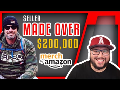 How This Merch By Amazon Seller Made Over $200,000 In 2021