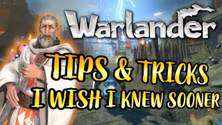 Warlander - Best Beginners & Advanced Guide Gameplay Tips Tricks Things I Wish I Knew Sooner