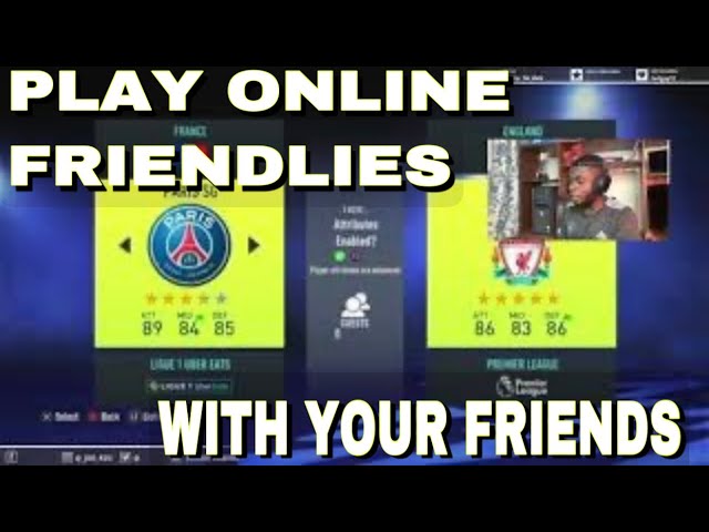 FIFA 23 - How to invite friends to matches