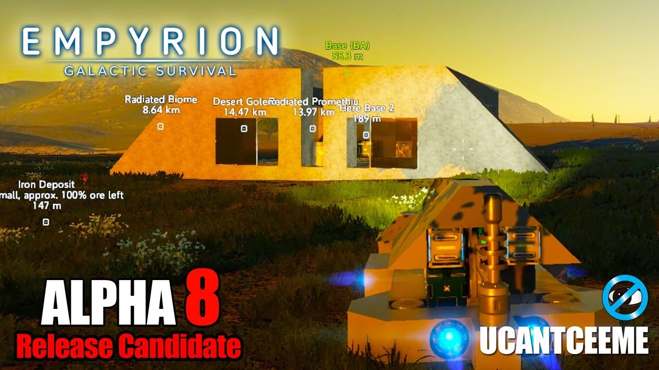 STARTER BASE RELEASE CANDIDATE 2 Empyrion Galactic Survival Alpha