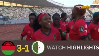 MALAWI VS ALGERIA 3-1 -WAFCON 2026-GOALS HIGHLIGHTS