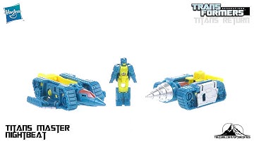 #Transformers Titans Return Titan Master NIGHTBEAT Video Review