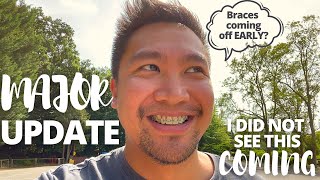 BRACES WILL BE COMING OFF & INVISALIGN INCOMING | EVERYTHING IS CHANGING | Braces Journal
