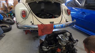 Engine Removal VW Beetle