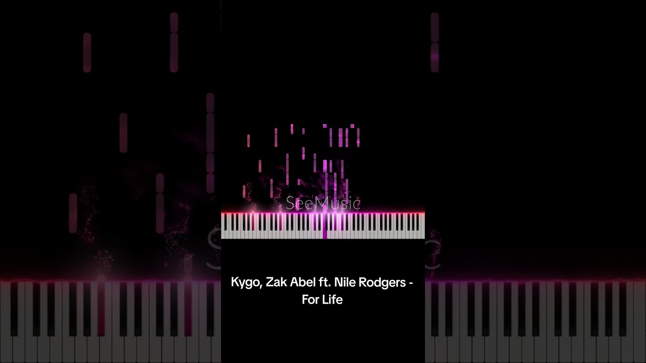 Kygo Zak Abel Ft Nile Rodgers For Life Forlife Nilerodgers Piano Cover Love