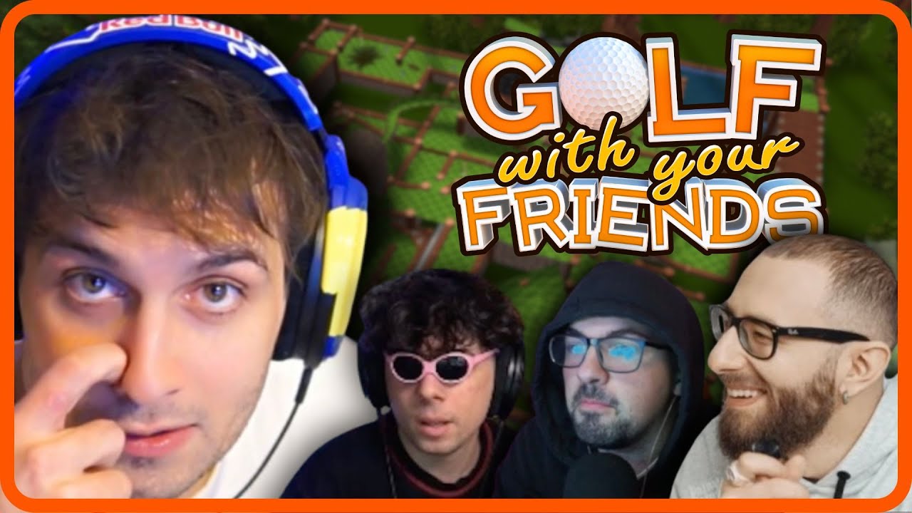 BLUR GIOCA a GOLF WITH YOUR FRIENDS, w/ MARZA, MOLLURA & MANUXO !! 🔥