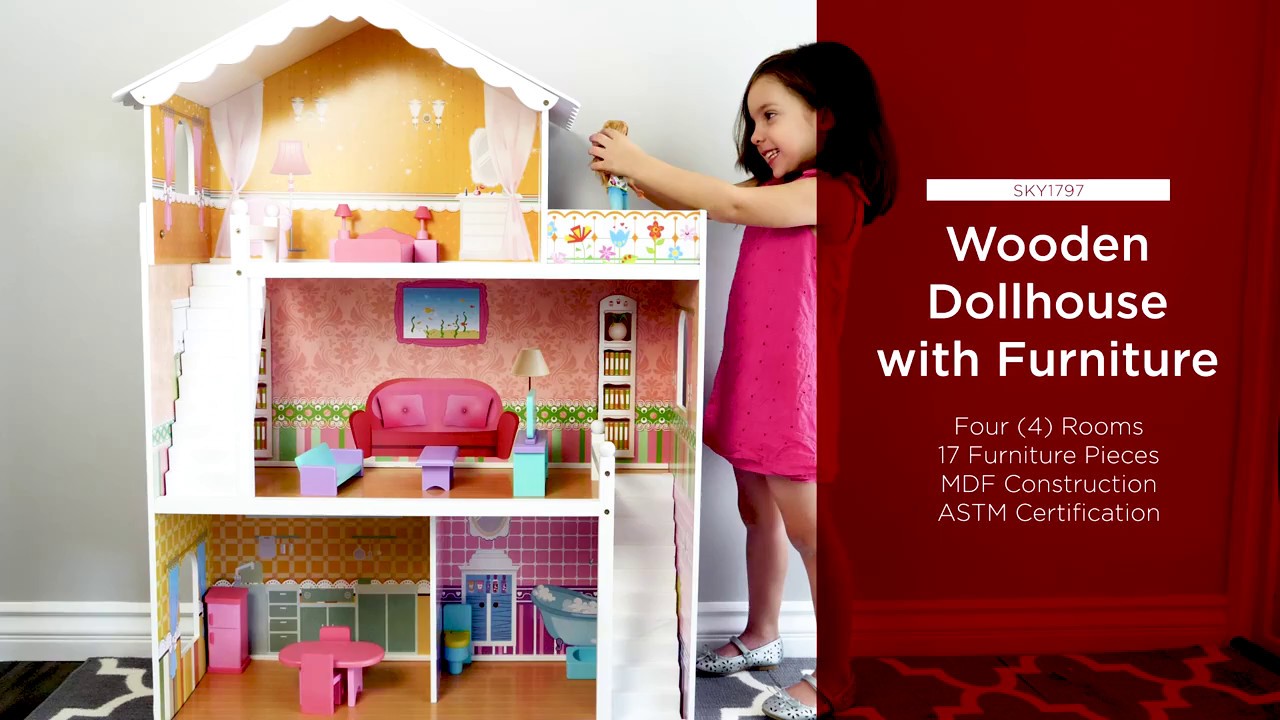 rowan wooden doll house