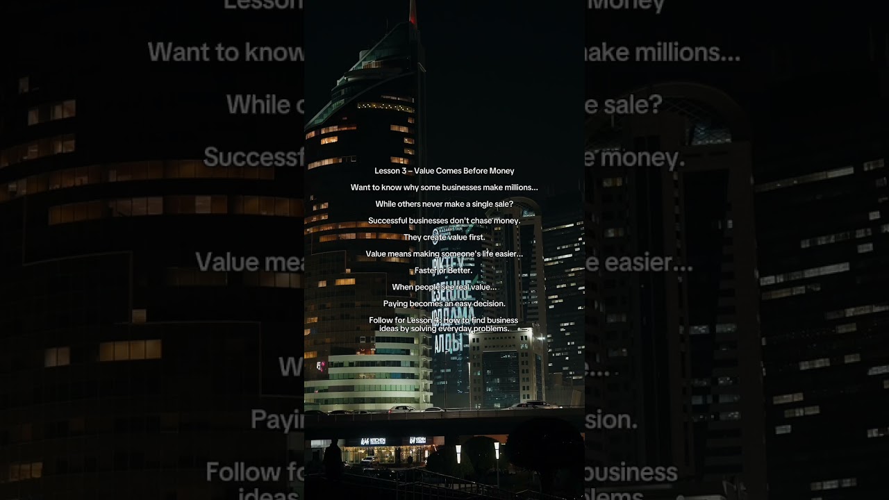 rewrite this title Value comes before money. #business #value #money #million #entrepreneur #startup #ai #shorts #usa rewrite this title Value comes before money. #business #value #money #million #entrepreneur #startup #ai #shorts #usa
