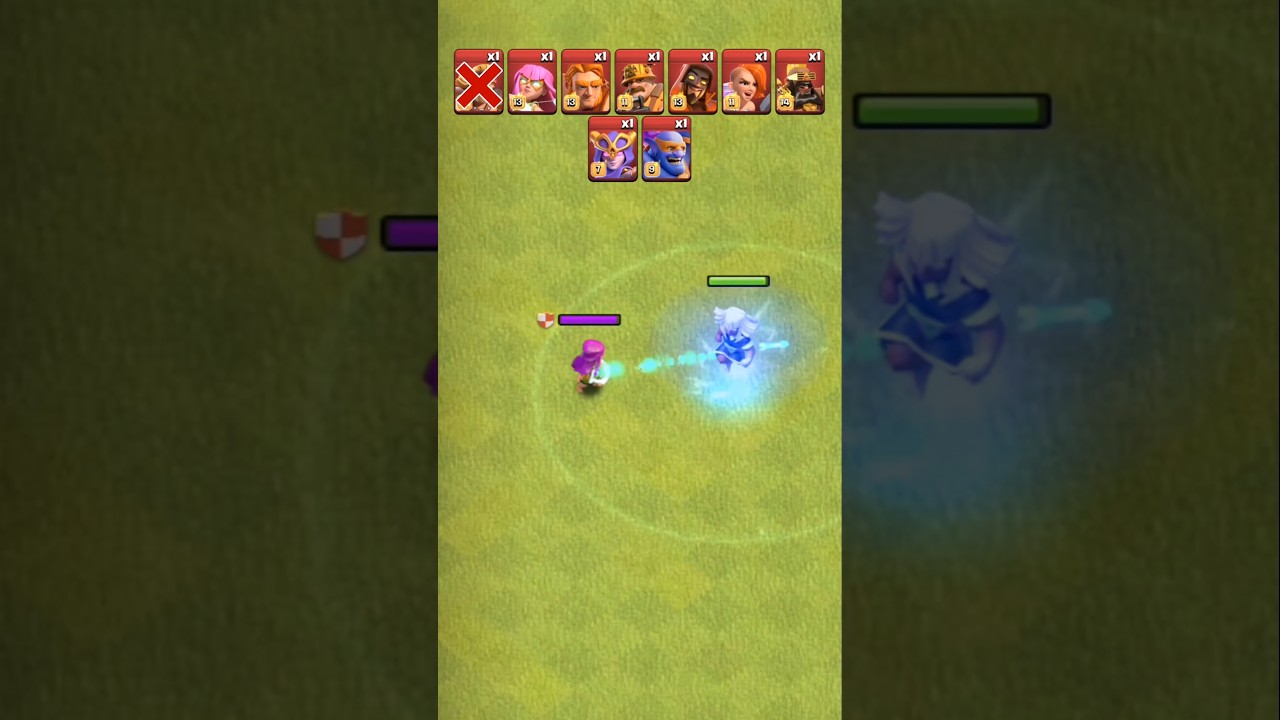 Level 1 Electro Titan Vs Super Troops | Clash of Clans