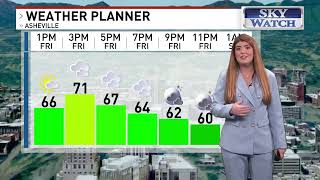 November 20 2025 12 30pm forecast Asheville NC