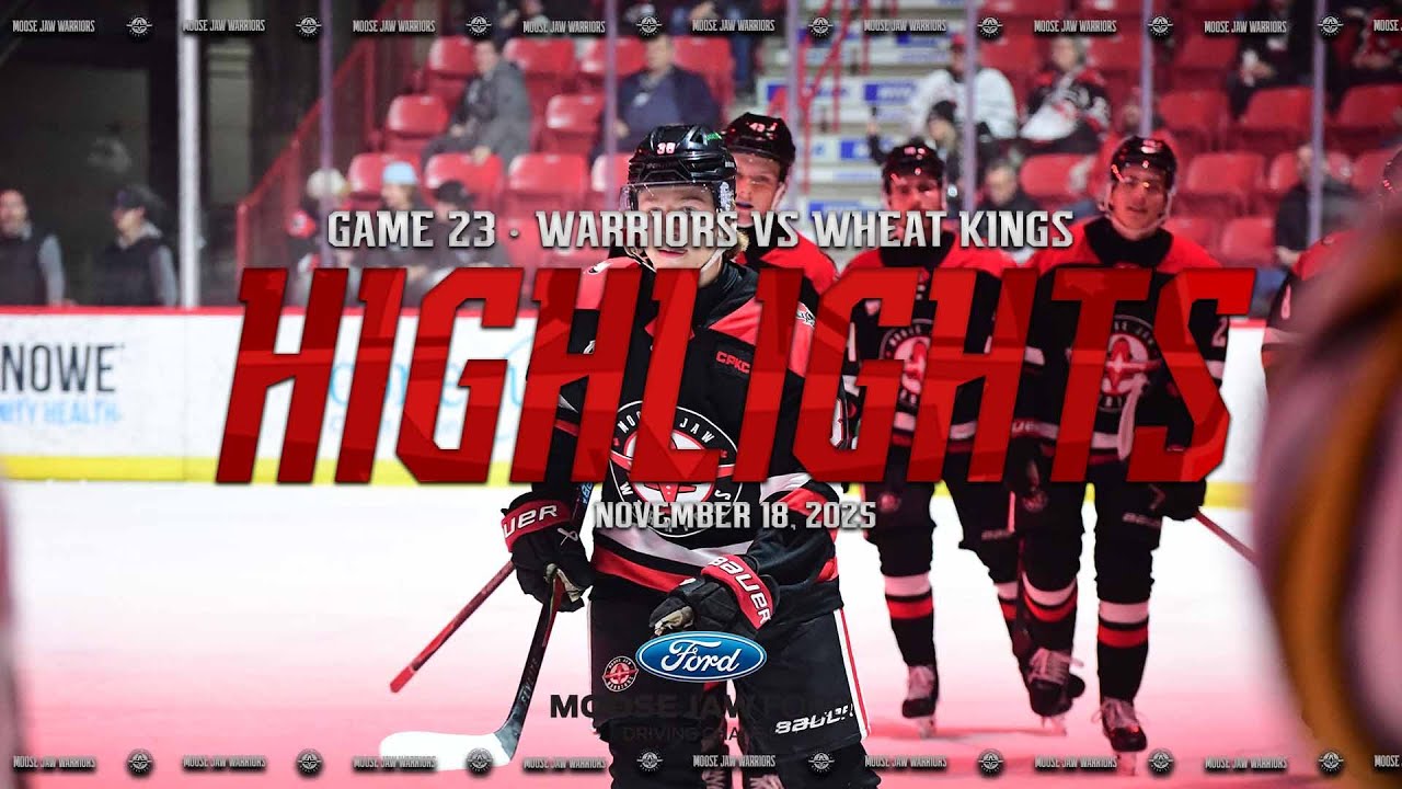 MOOSE JAW FORD HIGHLIGHTS | November 18 | Warriors (4) - Wheat Kings (6)