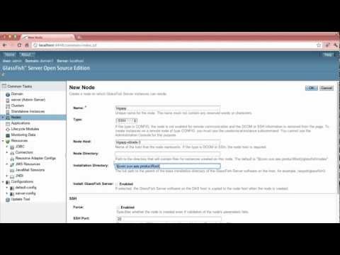 Cluster Management with GlassFish 3.1.2 Console