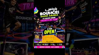 BOUNCE !!! in Solitaire #riyadh #trampoline #indianvlogger #kidsindoorplayground #indoorgames