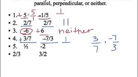 Parallel and perpendicular lines notes #1 part 2