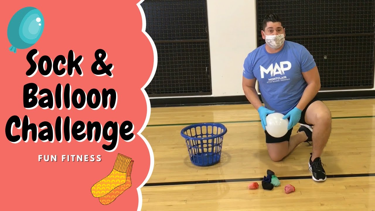 Wednesday, January 20 – Fun Fitness – Sock Balloon Challenge