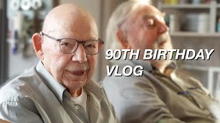 MY GRANDPAS 90th Birthday VLOG