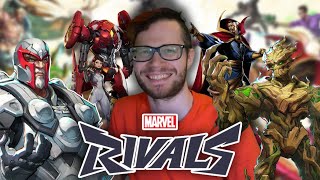 So I Tried out Marvel Rivals Tank Characters... Here's how it Went!