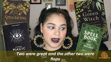 Books for New Witches Review Part 1: SpellBooks🧹