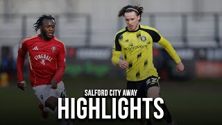 Salford City 1-0 Harrogate Town Highlights