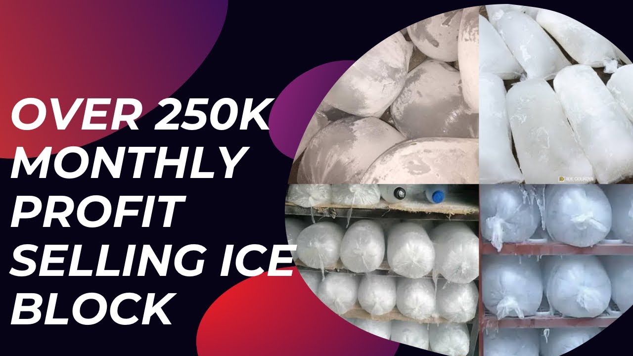 Make over 250k selling ice block #hustle - YouTube