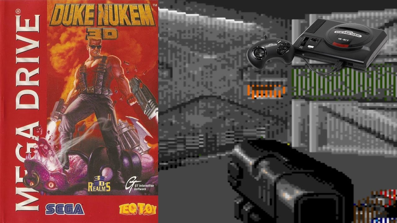 Duke Nukem 3D – SEGA Genesis Gameplay