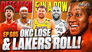 Blazers Hand Okc Their First Loss Lakers Continue To Roll Without Lebron The Panel