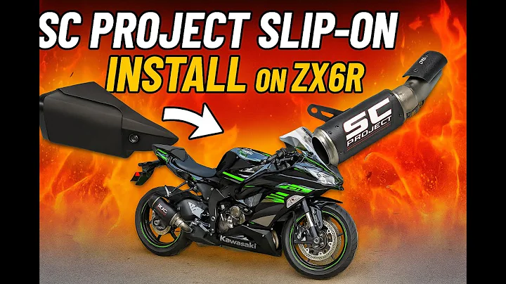 SC Project CR-T carbon Slip-on Installation | 2024 - Kawasaki ZX6R