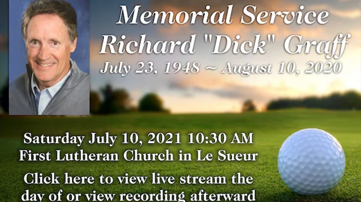 Dick Graff Memorial Service