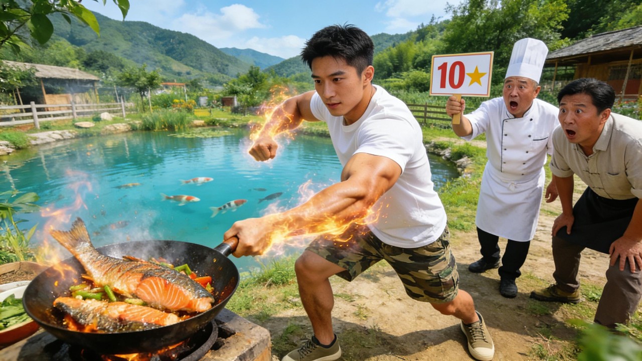 窮小夥只想在農村種地，突然覺醒超級農場主系統，不僅能種出神級蔬菜，還有絕世食譜和超能力獎勵！#首發新劇 #無腦劇 #完結短劇