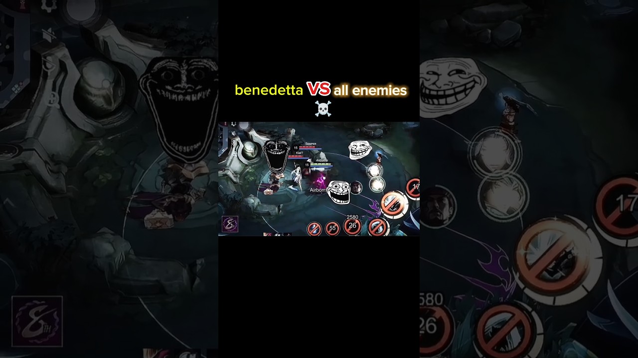 Benedetta vs all enemies ☠️🔥 