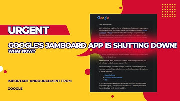 URGENT: Google Discontinuing Jamboard App – What You MUST Know!