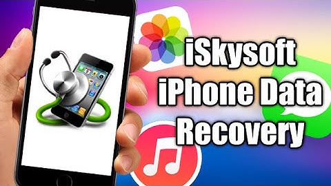 iSkysoft iPhone Data Recovery - Recover Deleted Photos/Messages/Contacts From iPhone