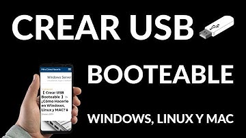 Crear USB Booteable - ¿Cómo Hacerlo en Windows, Linux y MAC? ✌