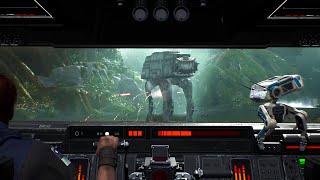 Hijacking an AT-AT in STAR WARS Jedi: Fallen Order (I suck at parrying)