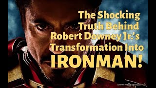 The Shocking Truth Behind Robert Downey Jr.'s Transformation Into Ironman ! #viral #trending