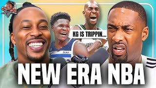 Gilbert Arenas Roasts Kevin Garnett On His Eras Comment Towards Anthony Edwards