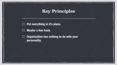 Organize Your Digital Life