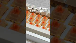 A Quick Look at the Curry switches from Everfree, a new budget sub-brand of Gateron #switches