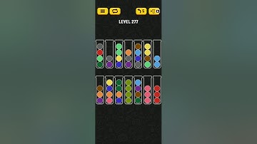 Ball Sort Puzzle Level 277