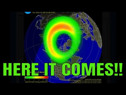 HERE IT COMES!  Geomagnetic STORM WATCH / Extreme HEAT and Extreme Weather Ontario