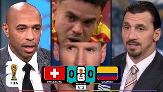 Penalty Drama Ends Colombia's Dream | Switzerland 0-0 Colombia | Messi Post Match Interview | Zlatan