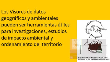 Visor Ambiental. Herramienta para integrar datos científicos en intervención territorial sostenible.