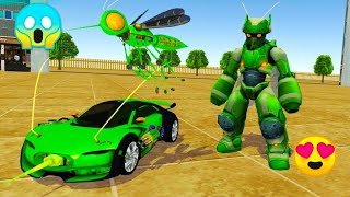 Mosquito Robot Super Car Transformation Game screenshot 4
