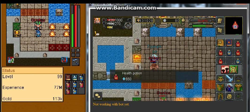 TibiaME Rytis vs Gonius and Avaro