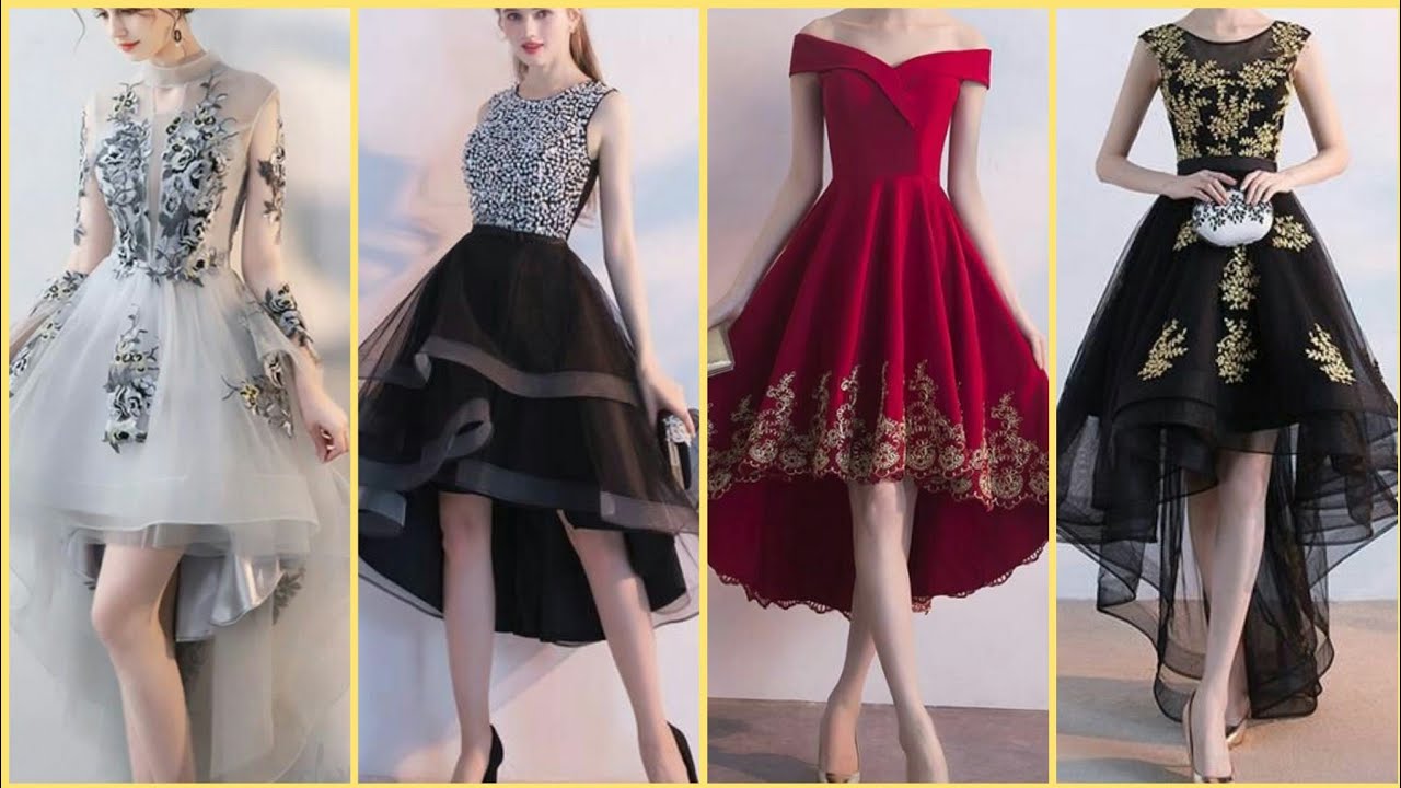 Top Stylish High Low Prom Dresses | Tulle Homecoming Short Prom Dresses