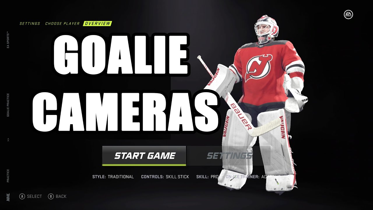 NHL 21 All Goalie Cameras Archive YouTube